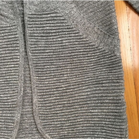 Lululemon As Promised Cardigan Heathered Speckled Black Style W3CQ7S Size XS - Picture 13 of 14
